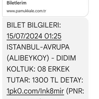 HGS Geçiş Sistemini Kullanmadığım Halde Çekilme İşlemi