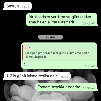 Scatti Teslimat Sorunu Ve İletişim Eksikliği Yaşadım