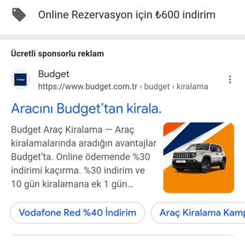 Nora Filo,  Araç Kiralama Adı Altında Yanıltma!