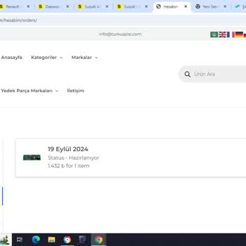 Turkuaz Isı Kombiyedekparcaal.com İnternet Sitesinden Şikayetçiyim