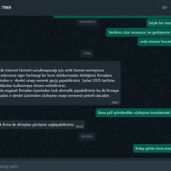 Poyraznet Abonelik İptalinde Yaşanan Sorun Ve İletişim Eksikliği