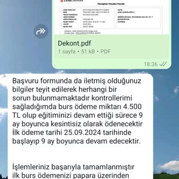 Türk Eğitim Vakfı Yalan Burs Başvurusu