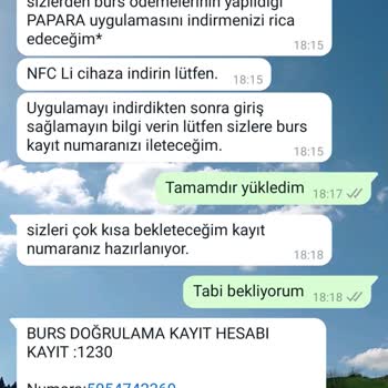 Türk Eğitim Vakfı Yalan Burs Başvurusu