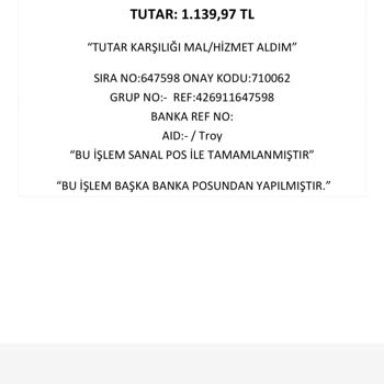 H&M 2 Kez Ücret Alınmış