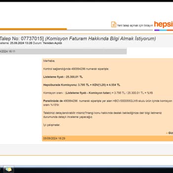 Hepsiburada Komisyon Hesaplarken Satılanın Ustu Tutarlardan Hesaplıyor