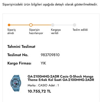 Casio Turkey Sınırlı Sayıda Ürün İptali Ve Müşteri Mağduriyeti
