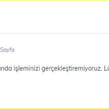 Türk Telekom Mobil Uygulamada Yaşanan Sorun