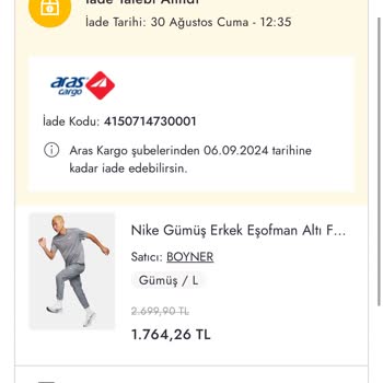 Boyner İade Paramı Vermiyor Aylardır