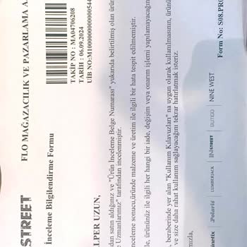 FLO Mağazacılık A. Ş. Ürünü Değişmedi