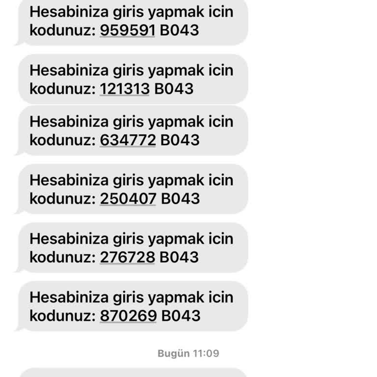 Alotell Akar Telekom Sürekli Şifre Gönderiyor