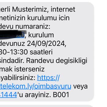 Türk Telekom İnternet Bağlantısı İçin Kimse Gelmiyor