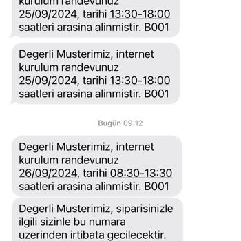 Türk Telekom İnternet Bağlantısı İçin Kimse Gelmiyor