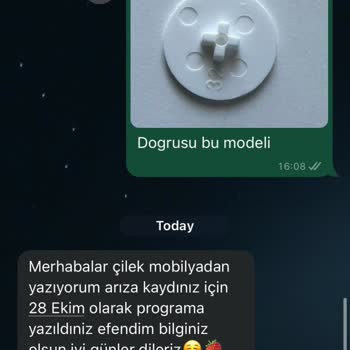 Cilek Mobilya Kirik Ürün Değişim Problemi
