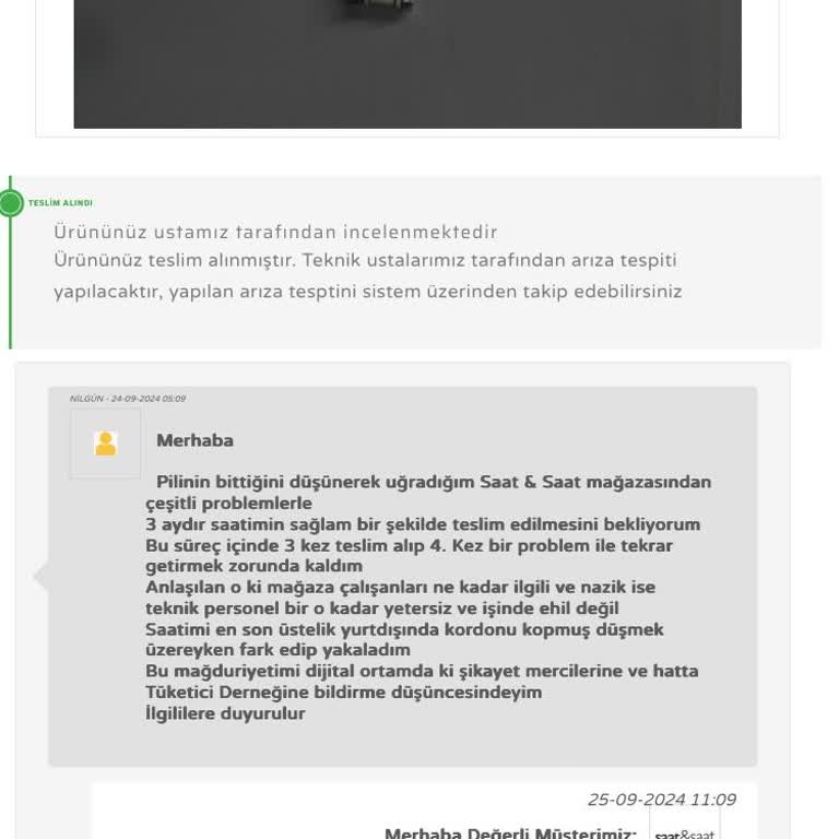 Guess Bir Türlü Tamir Edilemeyen Gc Marka Saatim