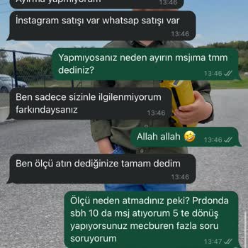 Gönül Kolat G**** Kolat Beden Ve İade Sorunu