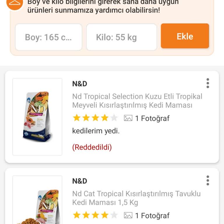 Trendyol Değerlendirmeleri Elit Üye Yapmamak İçin Direk Red Ediyor...