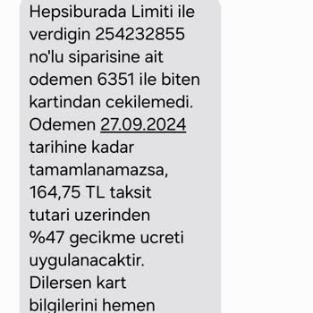Hepsipay Sözleşmede Olmayan İleri Vadeli Kredi Kartı Çekimi Ve Faizi