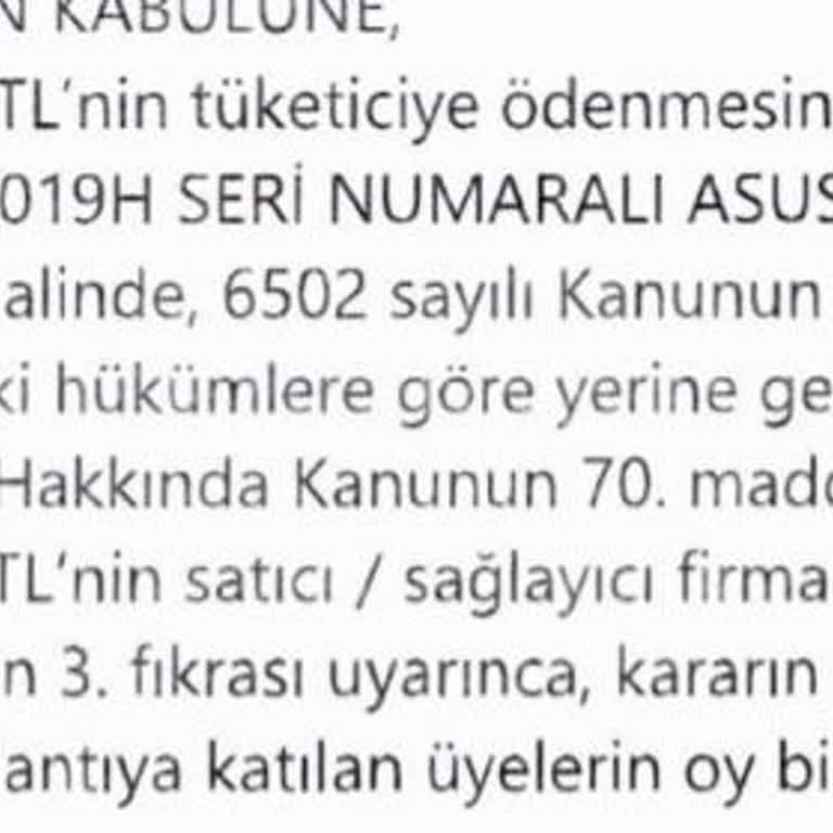 Teknosa Kusurlu PC Ücret İadesi Yapılmıyor