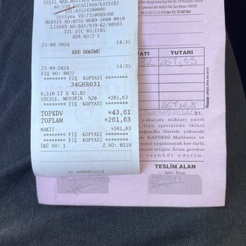 Sixt Firmada Araç Yakıt Sorunu Yaşadım Bilmeniz İçin Yazdım