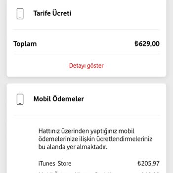 Vodafone'dan İzinsiz iTunes Ücreti Kesintisi