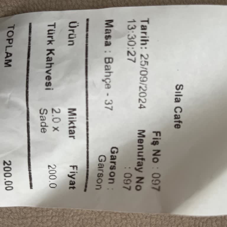 Koza Han Sıla Cafe (Bursa) Türk Kahvesi Fiyatları Ve Müşteri Memnuniyeti Sorunu