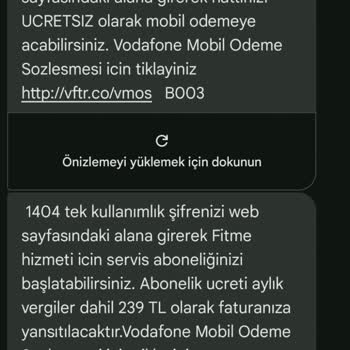 Vodafone'dan Yetkisiz Ücret Kesintisi