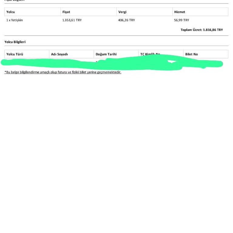 Obilet Para İademizi İstiyoruz