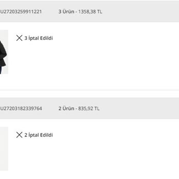 U. S. Polo Assn. Online Satış İptali