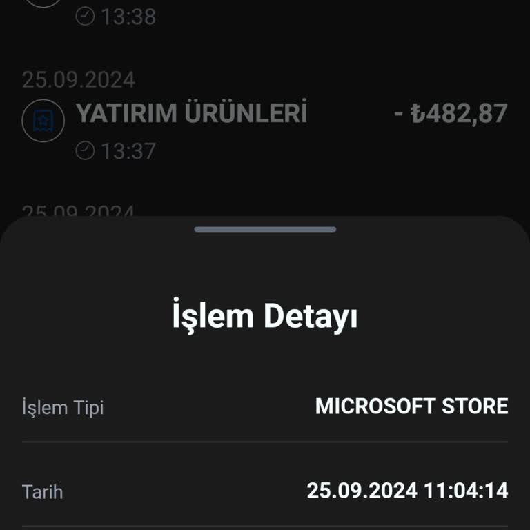 Paycell Hesabımdan 'Microsoft Store' Adı Altında Para Kesiliyor.