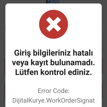 Dijital Kurye Mağduriyeti Çözüm İstiyorum