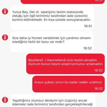 "Tıkla Gelsin Fiyaskosu" Teslim Almadığım Ürünün Para İadesi Yapılmadı