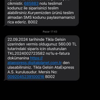 "Tıkla Gelsin Fiyaskosu" Teslim Almadığım Ürünün Para İadesi Yapılmadı
