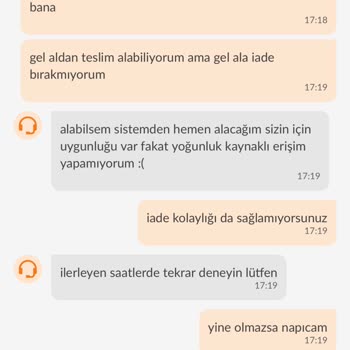 Trendyol İadede Gel Al Yapmıyor Zorluk Çıkartıyor