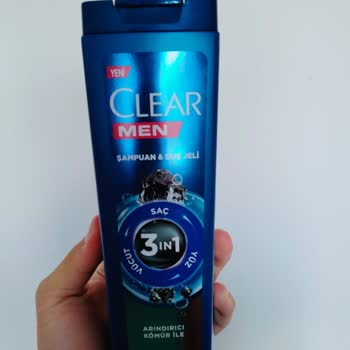 Clear Man Şampuan Yarısı Boş