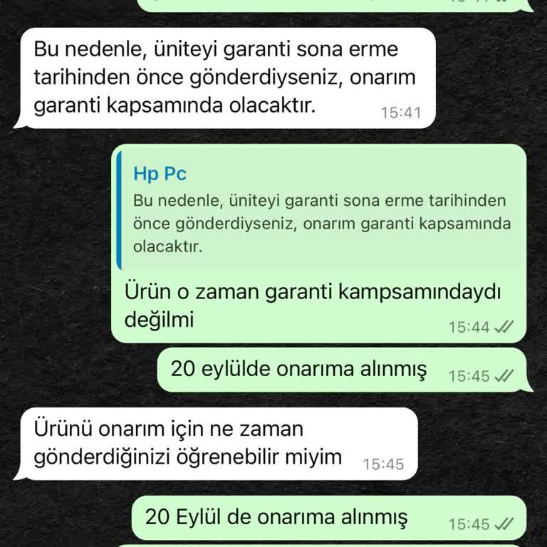 HP Garanti Mağduriyeti Ve Müşteri İlişkilerinin Umursamaz Tavrı