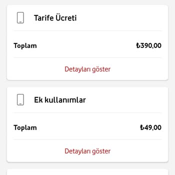 Vodafone'da Sürekli Ekstra Ücretler ve Yanlış Fatura Sorunları