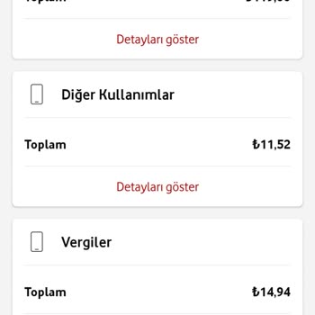 Vodafone'da Sürekli Ekstra Ücretler ve Yanlış Fatura Sorunları