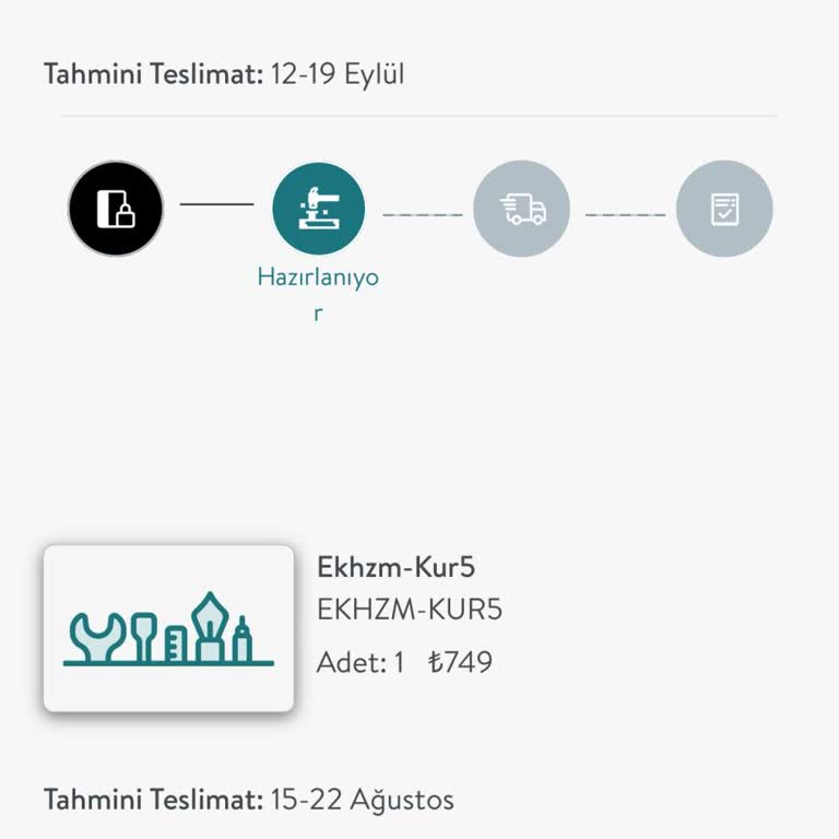 Vivense Ürünüm Zamanında Teslim Edilmedi