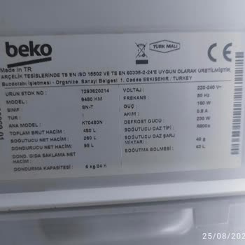 Beko Refrigerador Fuga de Gas