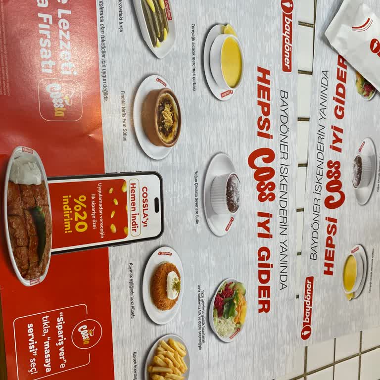 Baydöner İlk Siparişe Özel %20 İndirimi Kullandırtmadı.