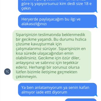 Taze Çiçek (tazecicek.com) Teslimat Gecikmesi Ve Yanıltıcı Bilgilendirme