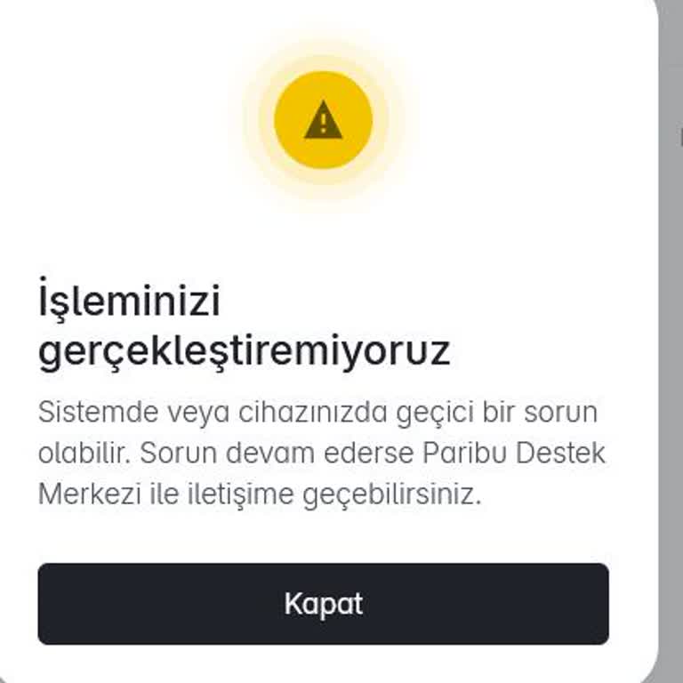 Paribu Pasaport Fotoğrafı Kabul Edilmedi