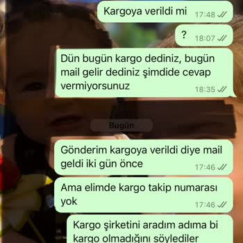 Şafak Giyim Siparişimi Kargoya Verdi Kargoda Adıma Kayıtlı Paket Yok