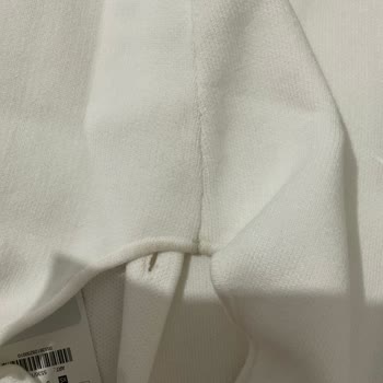 Producto manchado y talla incorrecta de Zara