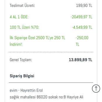 Madame Coco Stokta Olmayan Ürün Satılıyor Ve Ücret İade Edilmiyor