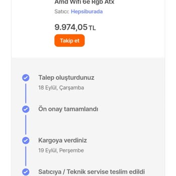 Hepsiburada MSI Tomahawk X670E Ana Kart Bozuk