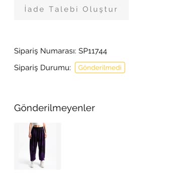 Gerusta Siparişimi Yollamıyor Ve Mesajlara Cevap Yok