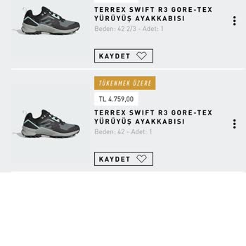 Problema de seguridad en pagos con tarjeta en el sitio web de Adidas Turquía