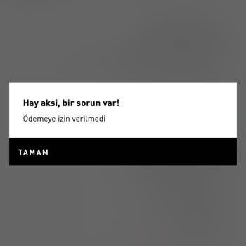 Problema de seguridad en pagos con tarjeta en el sitio web de Adidas Turquía