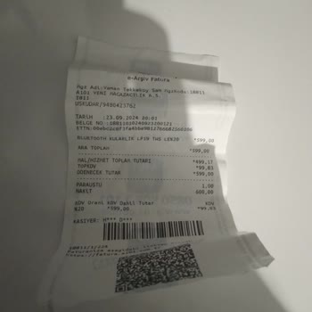 A101 Cam Dolap Ürününün İadesinin Alınmaması